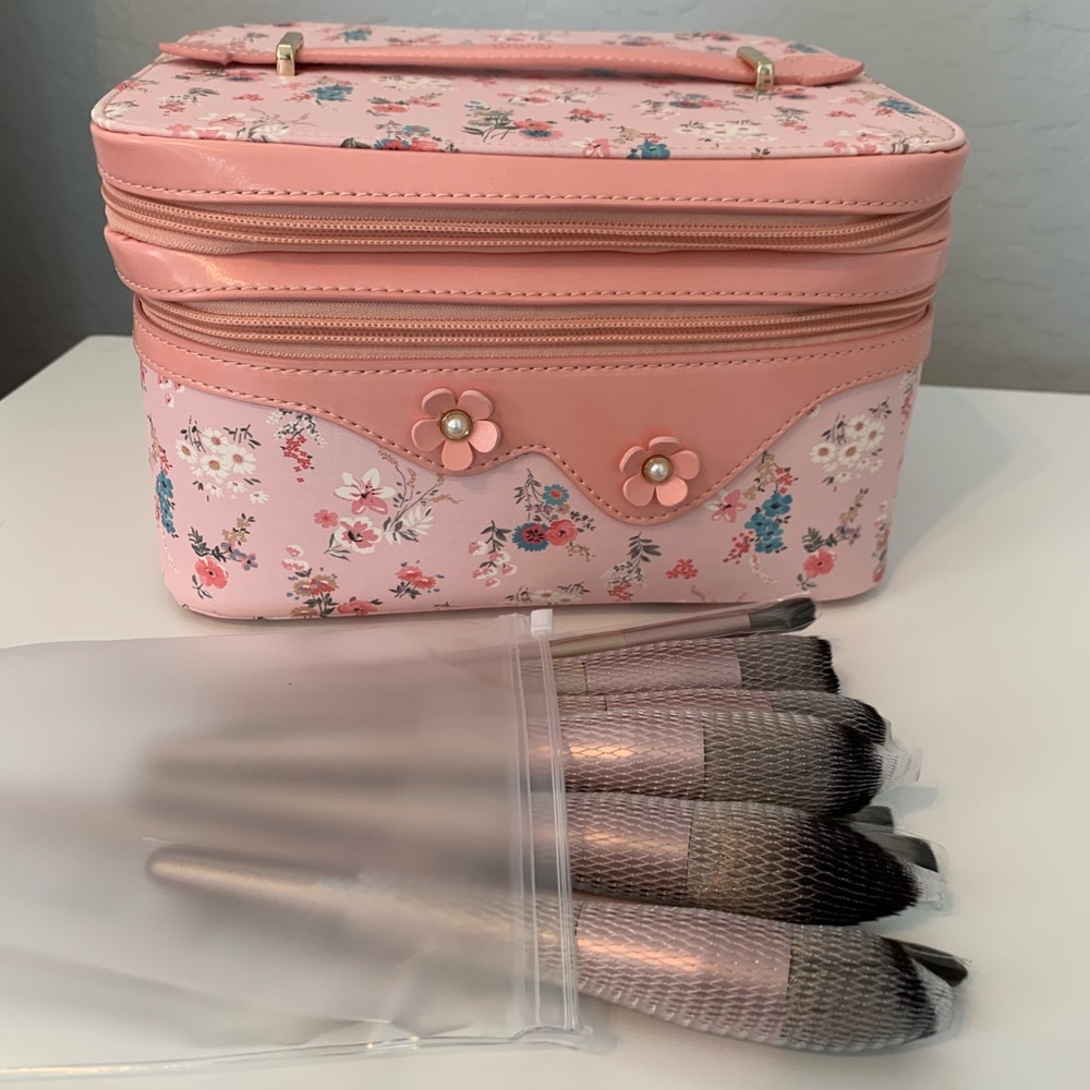 Makeup Bag and Brushes